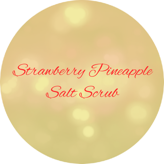 Organic Strawberry Pineapple Specialty Salt Scrub