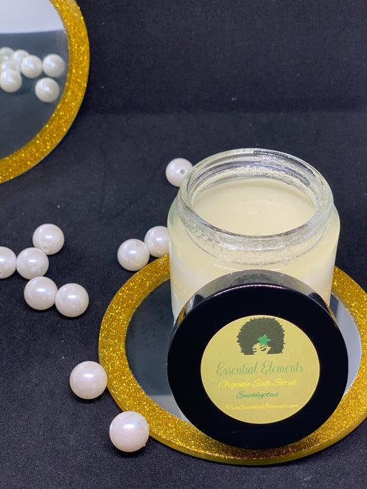 Organic Eucalyptus Salt Scrub