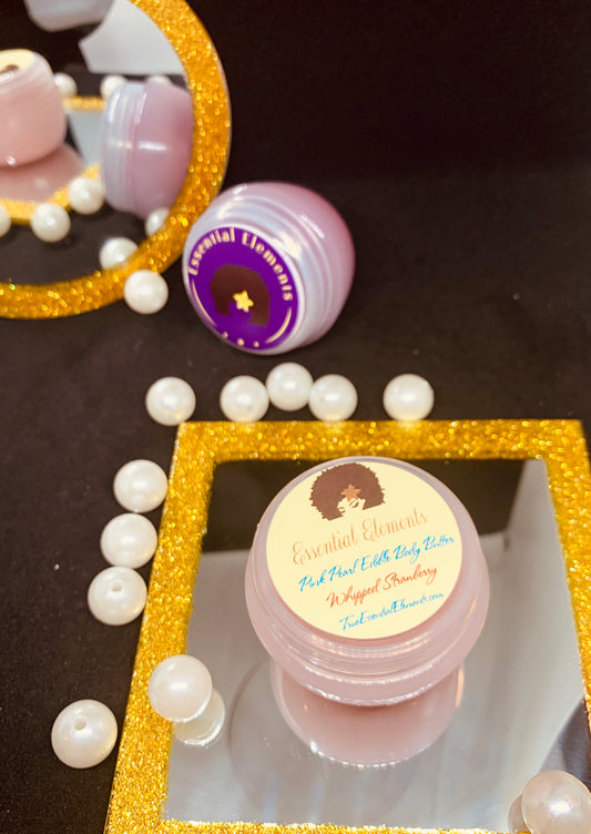 Pink Pearl Edible Body Butter Strawberry Chocolate