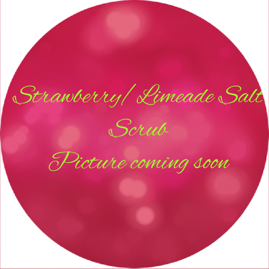 Strawberry/Limeade Salt Scrub